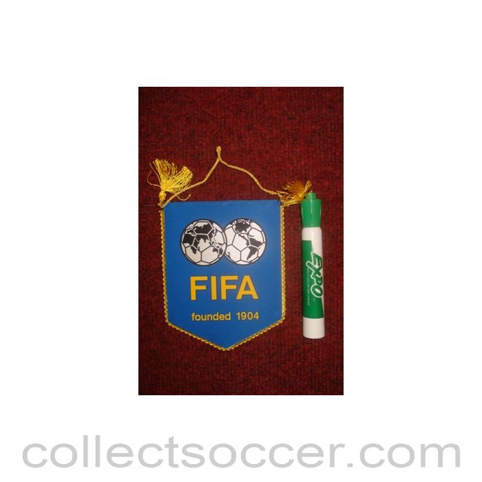 FIFA small Pennant once property of the football referee Neil Midgley