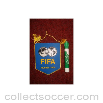 FIFA small Pennant once property of the football referee Neil Midgley