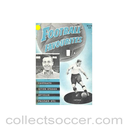1949 - Football Favourites Magazine Book 6 of Season 1949-1950
