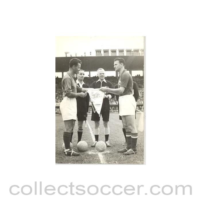 1954 - Photopress Zurich photograph France v Yugoslavia 1954 World Cup game played at Lausanne