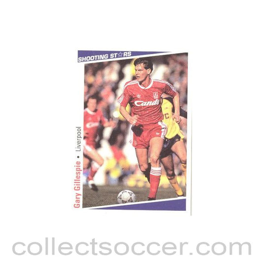 Gary Gillespie Liverpool Shooting Stars Card