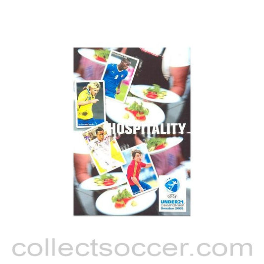 2009 - Under 21 Championship in Sweden 2009 menu