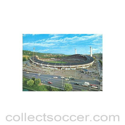 Goteborg Stadium colour postcard