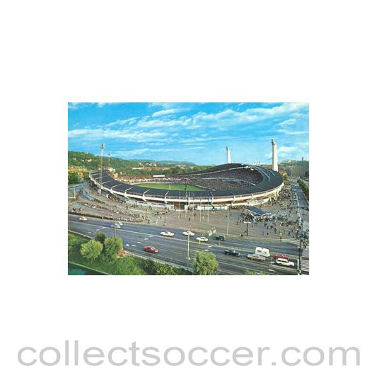 Goteborg Stadium colour postcard