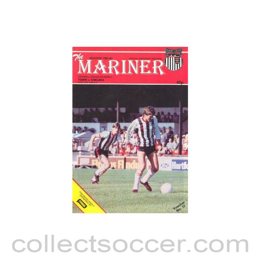 1982 - Grimsby Town vChelsea official programme 1982-83