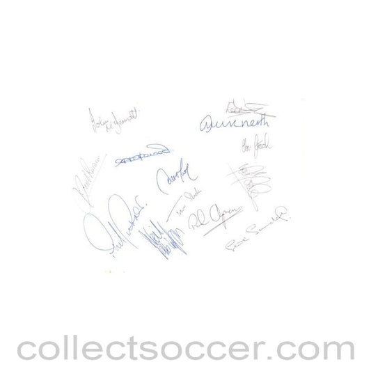 Grimsby Town FC signatures