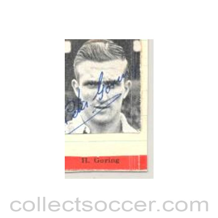 H. Goring Signed Newspaper Cutting Photograph