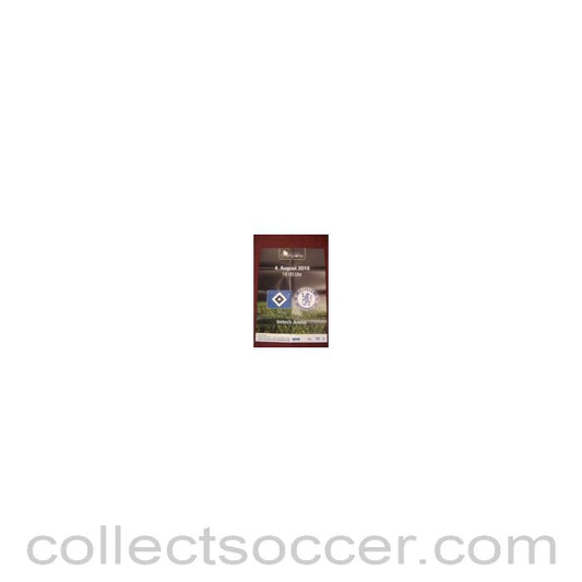 2010 - Hamburg v Chelsea poster 04/08/2010 non-programme game