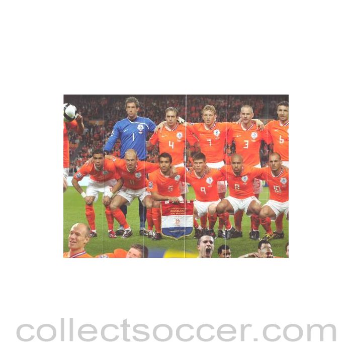 Holland v England poster in mint condition