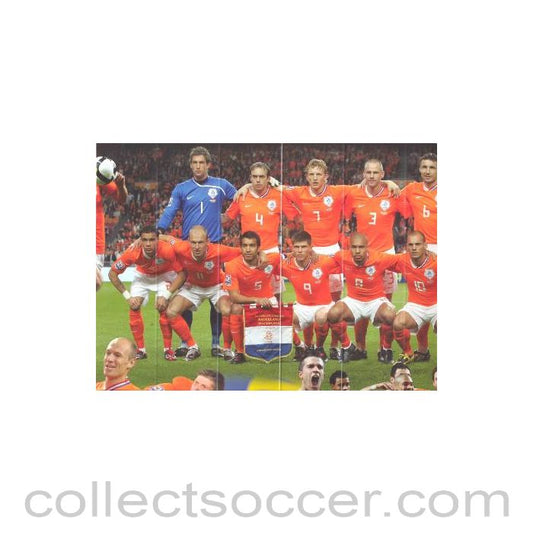 Holland v England poster in mint condition