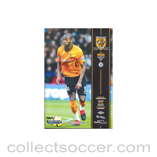 2010 - Hull City vChelsea official programme 02/02/2010