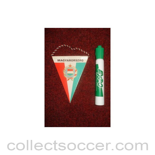 Hungary small Pennant once property of the football referee Neil Midgley