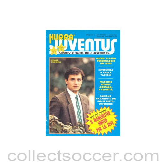 1984 - Hurra Juventus - Italian magazine of April 1984