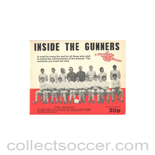 Inside the Gunners - official Arsenal brochure
