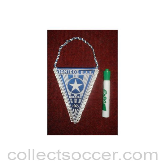 Ionicos, Greece Pennant once property of the football referee Neil Midgley