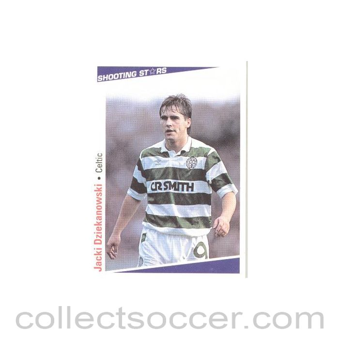Jacki Dziekanowski Celtic Shooting Stars Card