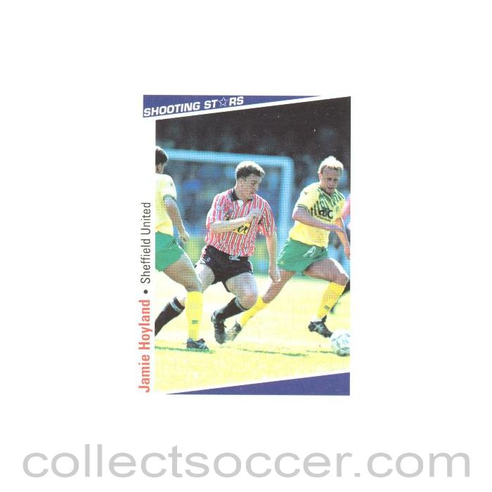 Jamie Hoyland Sheffield United Shooting Stars Card