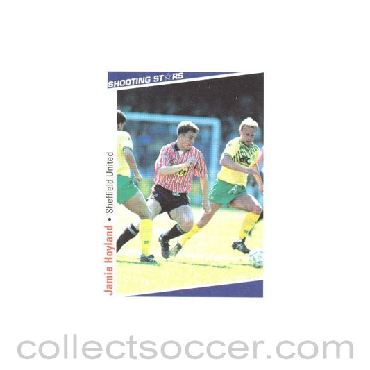 Jamie Hoyland Sheffield United Shooting Stars Card