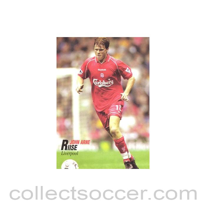 Liverpool - John Arne Riise unofficial Thai produced colour postcard