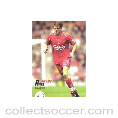 Liverpool - John Arne Riise unofficial Thai produced colour postcard