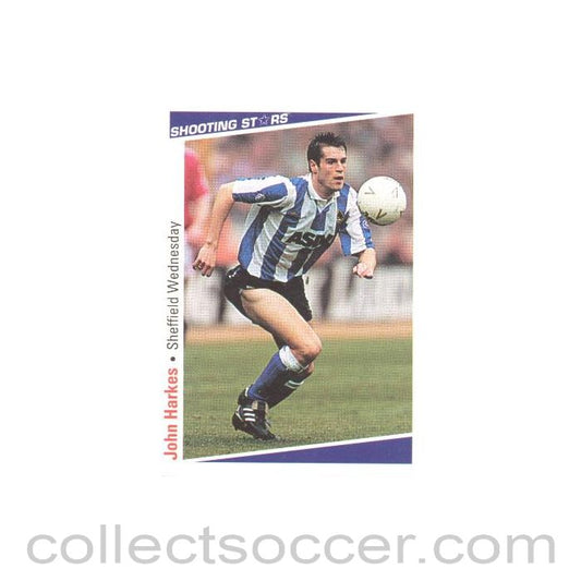 John Harkes Sheffield Wednesday Shooting Stars Card