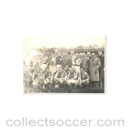 1957 - Kent amateur team photograph of a Kent Amateur Cup Final Season 1957-1958