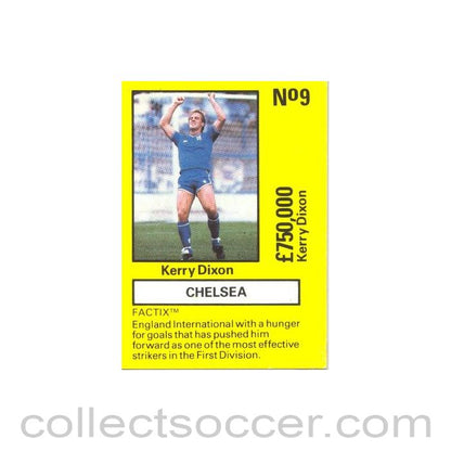 Kerry Dixon Chelsea Card