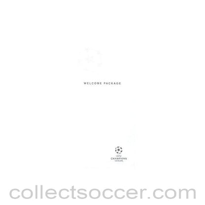 1999 - Lazio v Chelsea press Welcome Package 07/12/1999