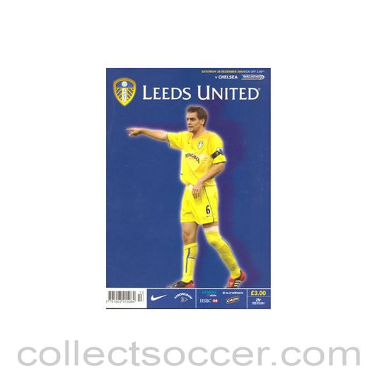 2002 - Leeds United v Chelsea official programme 28/12/2002 Premier League
