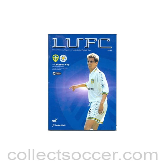 1999 - Leeds United v Leicester City official programme 26/12/1999
