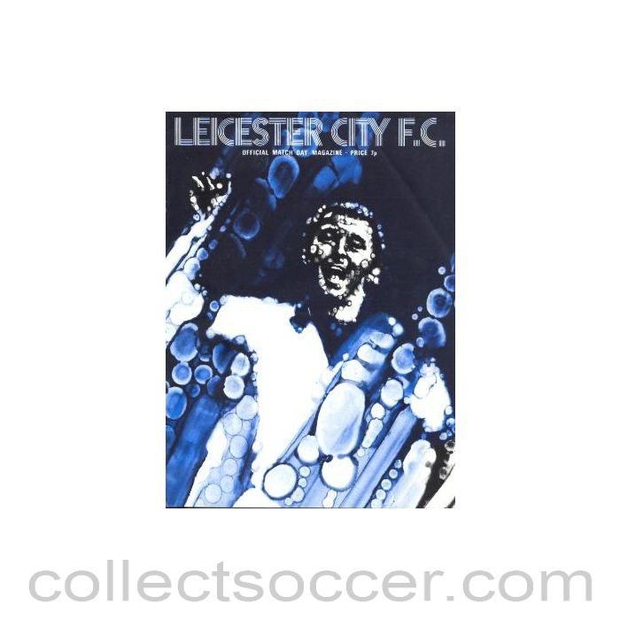 1972 - Leicester City vChelsea official programme 16/08/1972