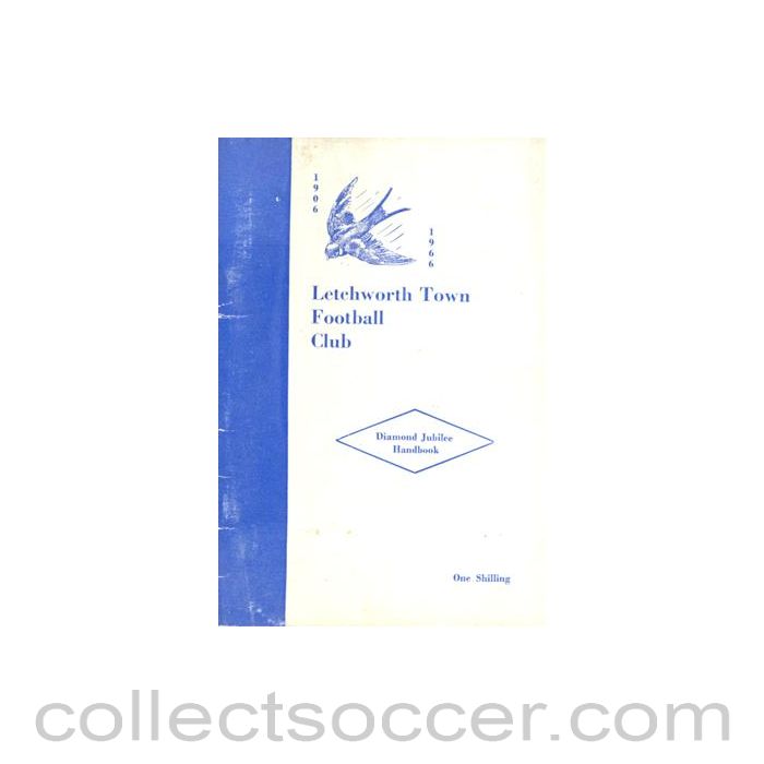 1906 - Letchworth Town Diamond Jubilee Handbook 1906-1966