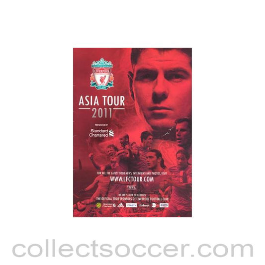 2011 - Liverpool Asia Tour 2011 official programme