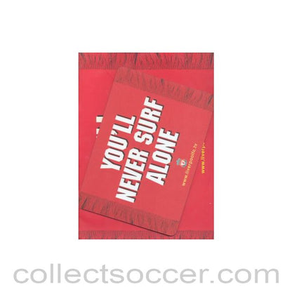 Liverpool computer mouse mat in a folder