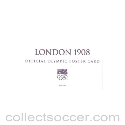 1908 - London 1908 Official Olympic Poster Card