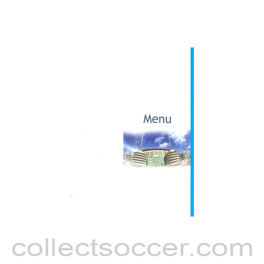 2004 - Manchester City v Chelsea menu 28/02/2004 Premier League