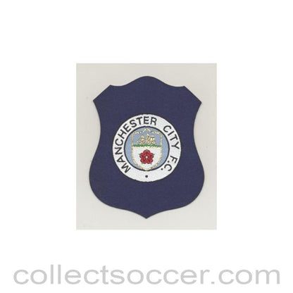 Manchester City embroidered badge