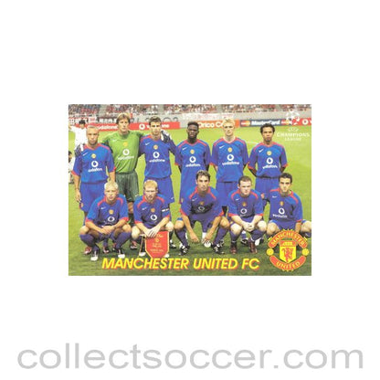 Manchester United FC Russian produced postcard