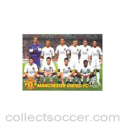 Manchester United FC Russian produced postcard