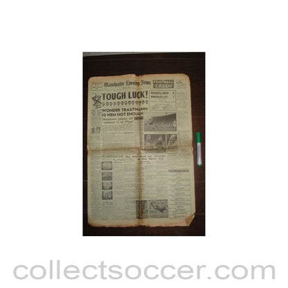 1955 - Manchester Evening News of 07/05/1955 covering the 1955 FA Cup Final