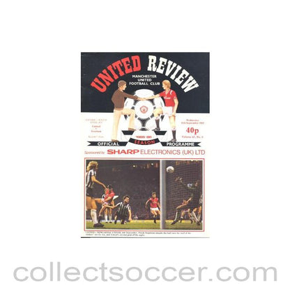 1985 - Manchester United v Everton official programme 18/09/1985