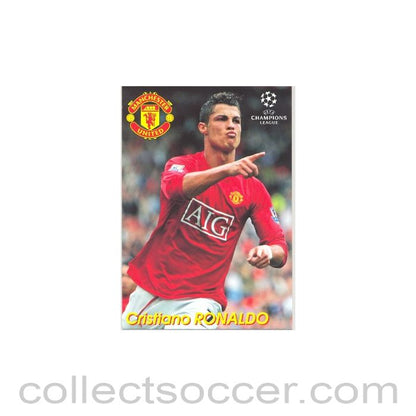 Manchester United, Cristiano Ronaldo Russian produced postcard