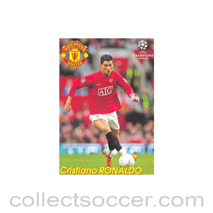 Manchester United, Cristiano Ronaldo Russian produced postcard