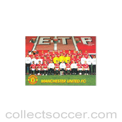 Manchester United FC Russian produced postcard
