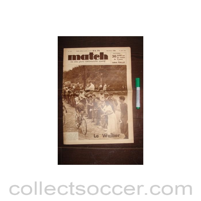 1937 - Match - French Magazine of 08/06/1937