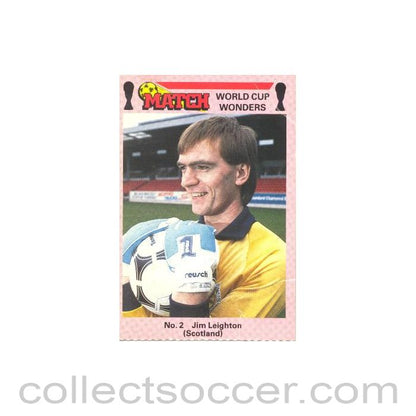 Match - World Cup Wonders Jim Leighton, Scotland