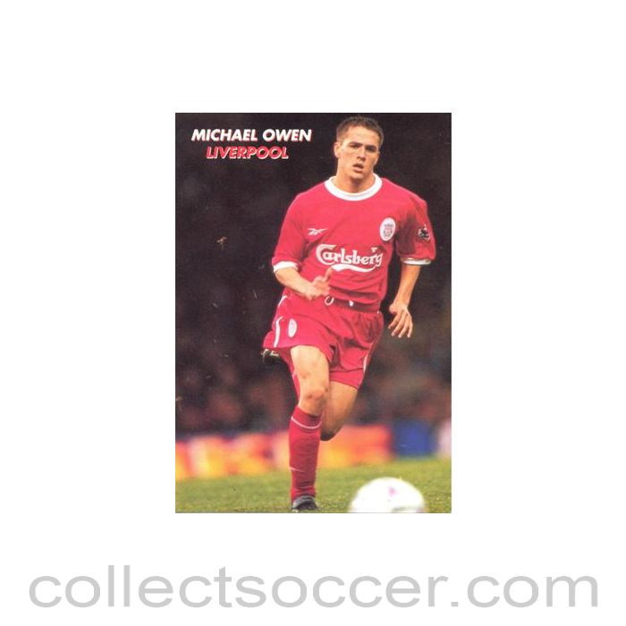 Liverpool - Michael Owen unofficial Thai produced colour postcard