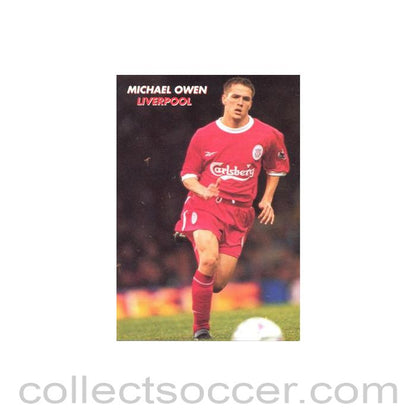 Liverpool - Michael Owen unofficial Thai produced colour postcard
