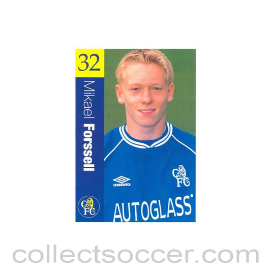 Chelsea - Mikael Forssell official Chelsea card