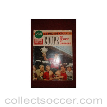 1967 - Miroir du Football - French magazine of May 1967, covering the European Cup